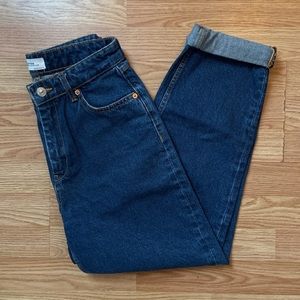 Zara Woman Premium Denim Collection Mom Jean
